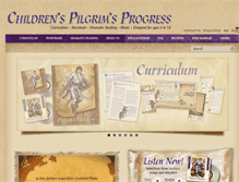 Tablet Screenshot of childrenspilgrimsprogress.org